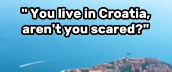 Dubrovnik iz zraka i pitanje o sigurnosti