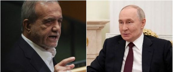 Masoud Pezeškijan, Vladimir Putin