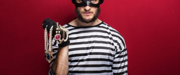 Kradljivac nakita, ilustracija