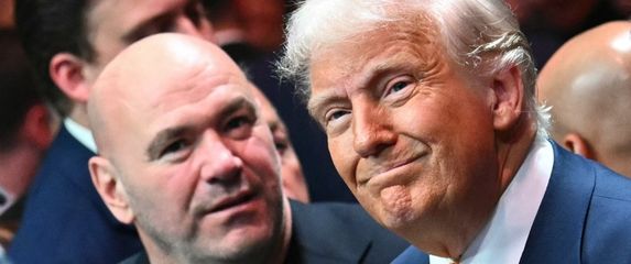 Dana White i Donald Trump