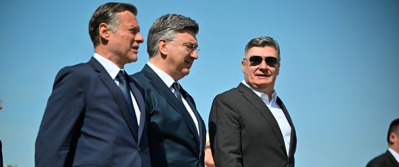 Gordan Jandroković, Andrej Plenković, Zoran Milanović