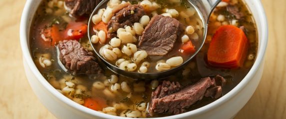 Zasitno varivo od junetine i ječma