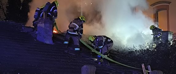 Požar na području Zapadnog kolodvora