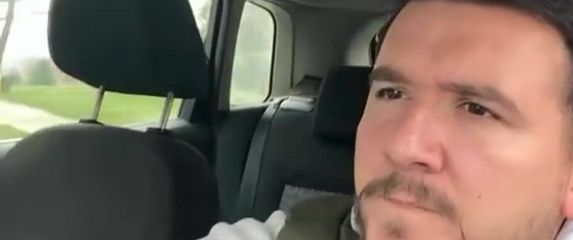 Korisnik lukapaljuka1 u videu iz automobila