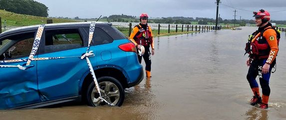 Poplava u Australiji, ilustracija