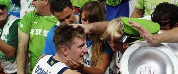 Luka Dončić s obitelji
