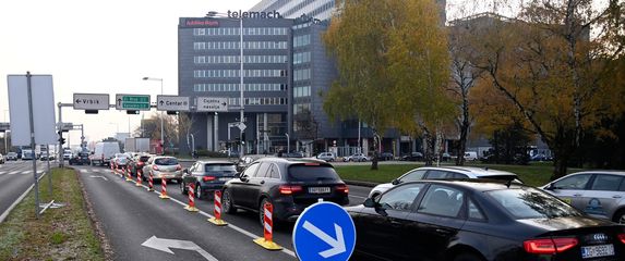 Prometna gužva u Zagrebu