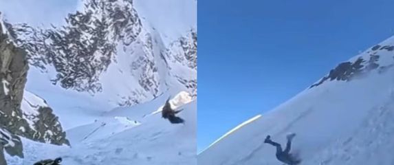 Planinar pao s planine u Poljskoj