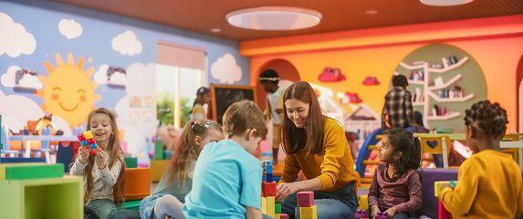 Djeca u vrtiću, ilustracija