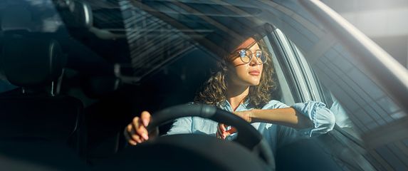 Vozačica, ilustracija