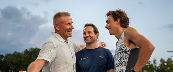 Sergej Bubka, Renaud Lavillenie i Armand Duplantis