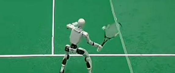 Galbotov LATENT robot igra tenis
