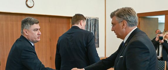 Andrej Plenković i Zoran Milanović