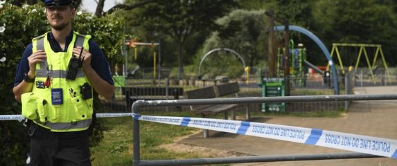 Engleski policajac u parku