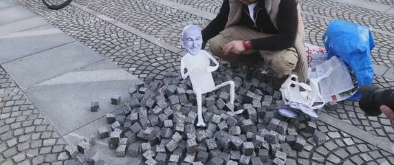 Prosvjed u Sloveniji