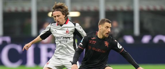 Luka Modrić i Nikola Vlašić