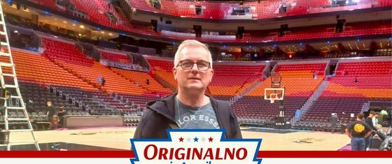 Ivica Medo u dvorani Miami Heata