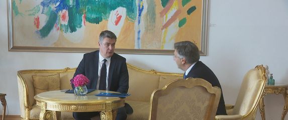Andrej Plenković i Zoran Milanović