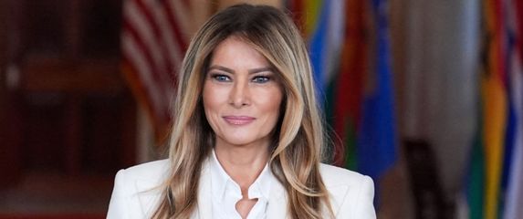 Melania Trump oduševila je bijelom kombinacijom
