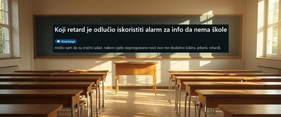 Reakcija na upozorenje o otkazivanju nastave