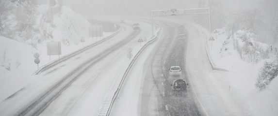 Zimski uvjeti na autocesti