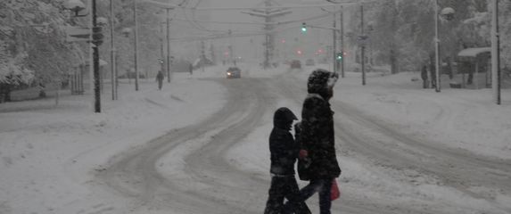 Snijeg u BiH, ilustracija