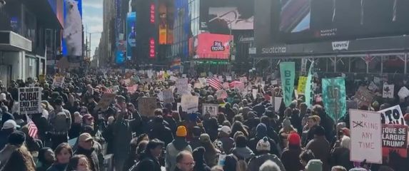 No kings prosvjed u New Yorku