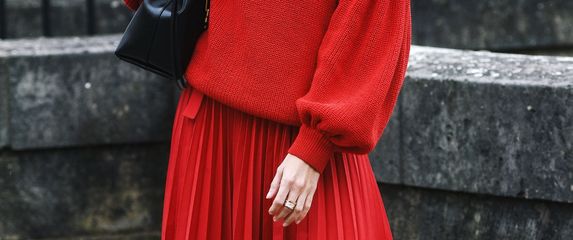 Crvene suknje su efektan dodatak proljetnoj garderobi