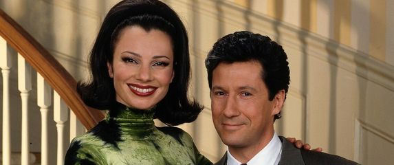 Fran Drescher, Charles Shaughnessy u seriji ''Dadilja''