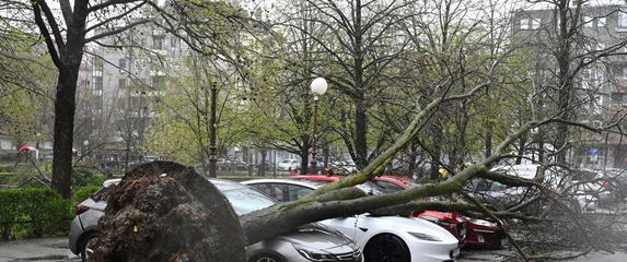 Posljedice nevremena u Zagrebu