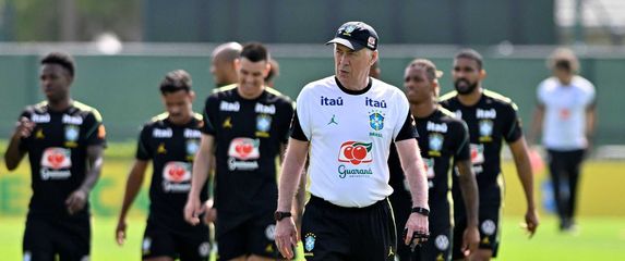 Carlo Ancelotti i brazilski nogometaši