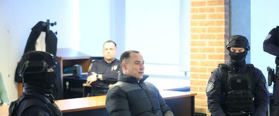 Srđan Mlađan na suđenju