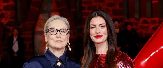 Meryl Streep i Anne Hathaway na Mexico Fashion Weeku
