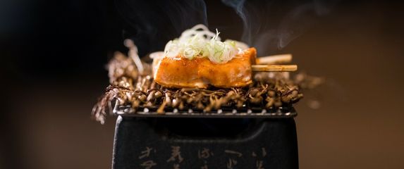 Ražnjići od lososa u spicy hoisin umaku