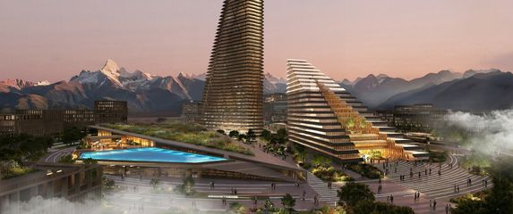 Altau Iconic Complex and Gateway District. Kazahstan - 4