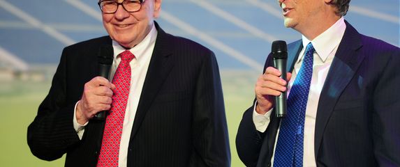 Warren Buffett i Bill Gates (Foto: AFP)