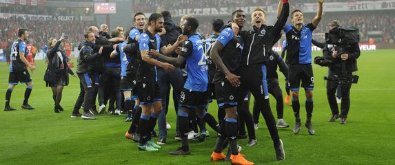 Slavlje igrača Club Bruggea (Foto: AFP)