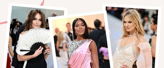 Carla Bruni, Naomi Campbell i Kate Moss na Met Gali