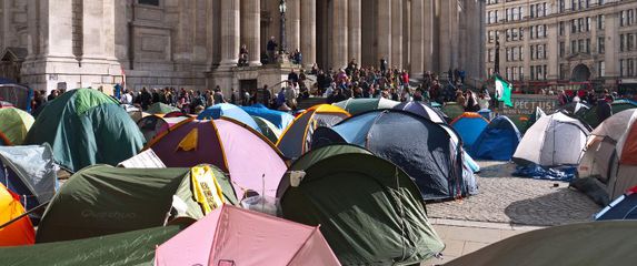 Mirni prosvjed u šatorima