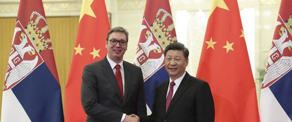 Aleksandar Vučić i Xi Jinping u Pekingu 2019. godine