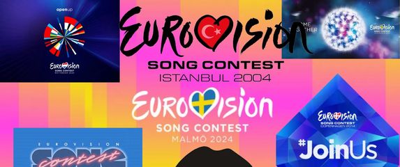 Razni logotipi Eurosonga kroz povijest