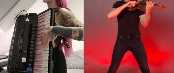 Stela Rade i Alexander Rybak