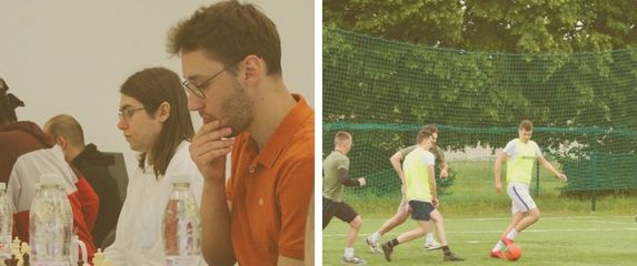 Šah i nogomet na Kampusijadi