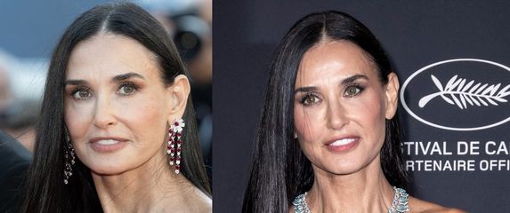 Demi Moore u Cannesu 2024. u dvije glamurozne haljine - 5