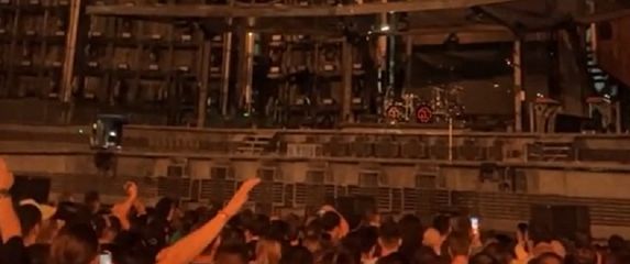 Publika na koncertu Rammsteina u Beogradu