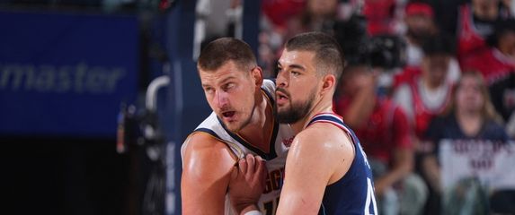 Nikola Jokić i Ivica Zubac