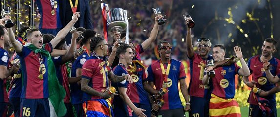 Barcelona slavi trofej Kup kralja