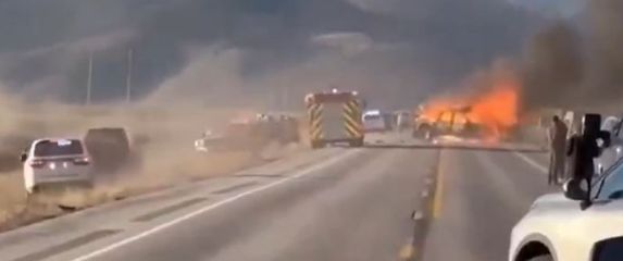 Strašna prometna nesreća u blizini NP Yellowstone