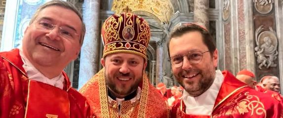 Trojica najmlađih kardinala u konklavi