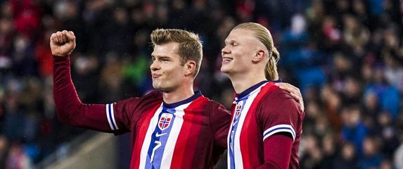 Alexander Sorloth i Erling Haaland